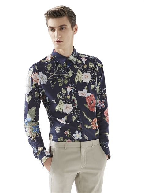 blue gucci shirt for mens|Gucci shirts sale.